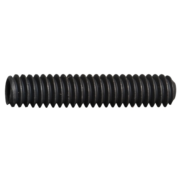 Midwest Fastener 1/4"-20 x 1-1/4" Black Oxide Steel Coarse Thread Socket Set Screws 10PK 38441 - main